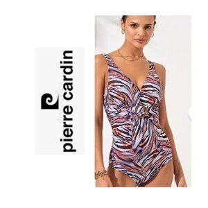 EUC Pierre Cardin Stella One Pirce Tiger Swimsuit